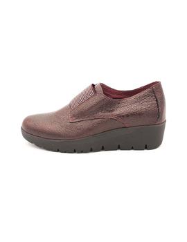 Preescolar atmósfera patrocinador Zapato MARTA BENEDI Mujer Piel Burdeos 2141