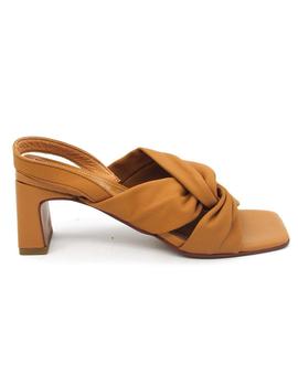 Sandalia Shemerry SS22019 camel para mujer