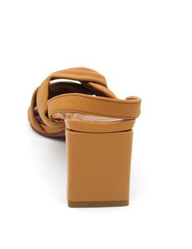 Sandalia Shemerry SS22019 camel para mujer