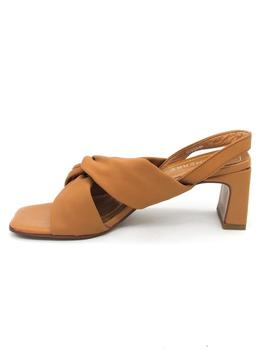 Sandalia Shemerry SS22019 camel para mujer