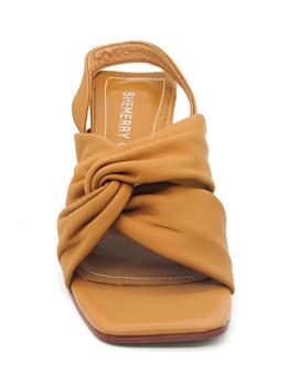 Sandalia Shemerry SS22019 camel para mujer