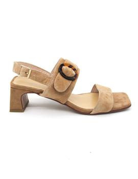 Sandalia Shemmerry SS22017 beige para mujer