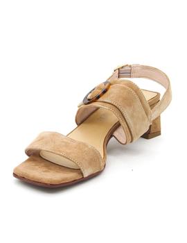 Sandalia Shemmerry SS22017 beige para mujer