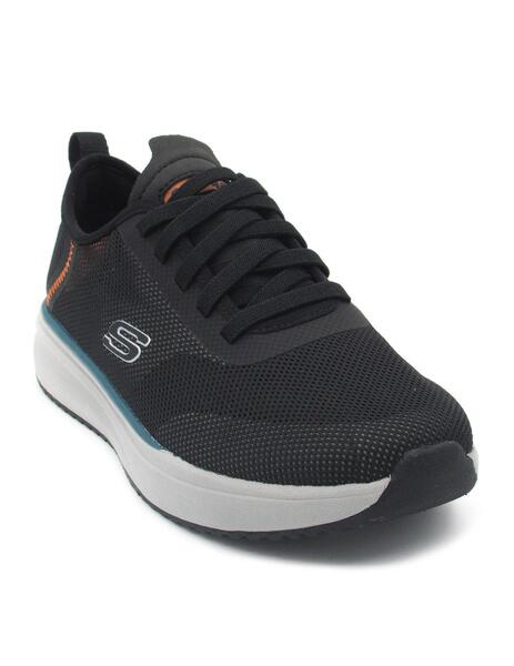 Zapatos skechers clearance hombre negro 80