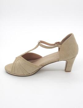 Sandalia La Push 23S50024BE9T beige para mujer