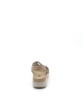 Sandalia Leyland 3315 beige/oro para mujer