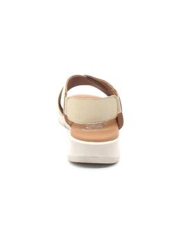 Sandalia Valerias 1023 beige para mujer