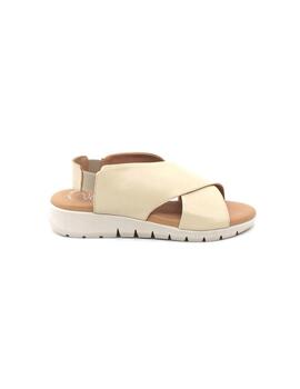 Sandalia Valerias 1023 beige para mujer