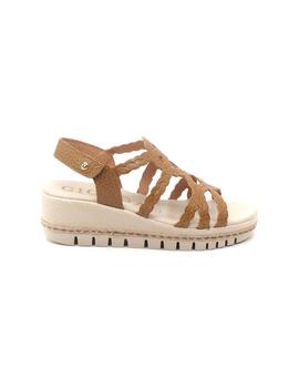 Sandalia Giorda 25102 cuero para mujer