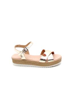 Sandalia Oh My Sandals 5530 champan para mujer