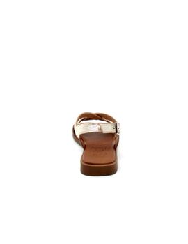 Sandalia Oh My Sandals 5330 champan para mujer