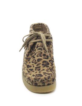 Botín Agot WALLABEE leopardo para mujer