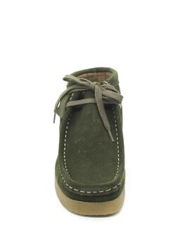 Botín Agot WALLABEE musgo para mujer