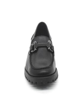 Mocasín 24 HRS 26230 negro para mujer