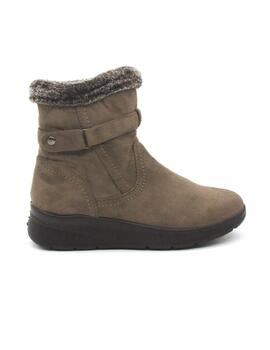 Botín Mysoft 24M556 taupe para mujer