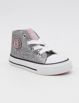 Deportivas Osito 141064  glitter para niña