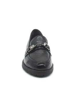 Mocasín Pitillos 10180 negro para mujer