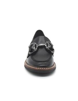 Mocasín Frank 17150 negro para mujer