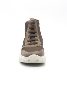 Botín Mysoft 24M632 taupe para mujer