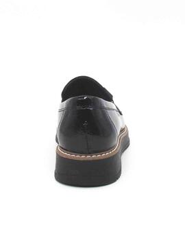 Mocasín Pitillos 10070 negro para mujer