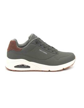 Zapatillas Skechers Uno - Suited On Air verde homb