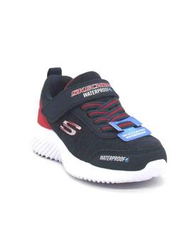 Zapatillas Skechers Bounder-Dripper Drop azul/rojo