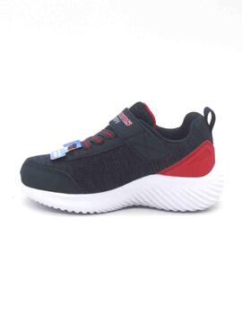 Zapatillas Skechers Bounder-Dripper Drop azul/rojo