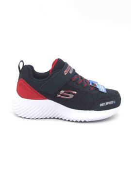 Zapatillas Skechers Bounder-Dripper Drop azul/rojo