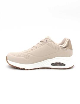 Zapatillas Skechers Uno - Shimmer Away beige