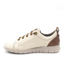 Zapato Andares 623416  marfil/camel para mujer