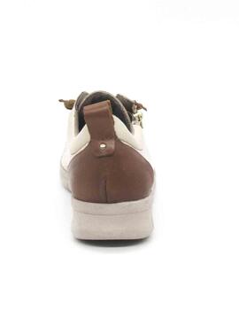 Zapato Andares 623416  marfil/camel para mujer