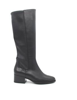 Bota Wonders 6913 negro de tacón para mujer