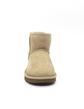 Botín UGG 1016222 beige con pelo para mujer