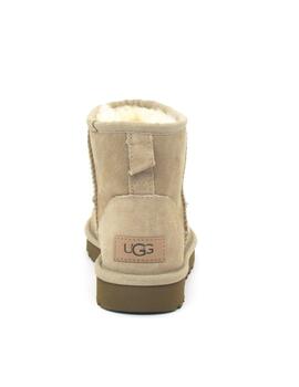 Botín UGG 1016222 beige con pelo para mujer