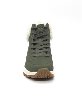 Botín Skechers Uno Rugged - Fall Air verde mujer