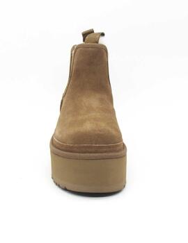 Botín UGG 1134526 camel con plataforma para mujer