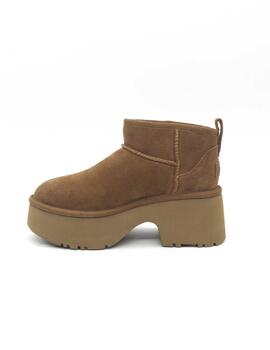 Botín UGG 1158311 camel con tacón/platf para mujer