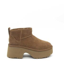 Botín UGG 1158311 camel con tacón/platf para mujer